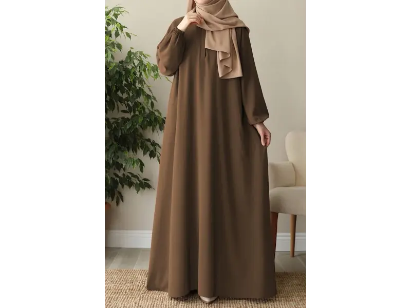 حجاب بني داكن